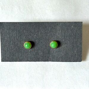 Earrings - Gold Filled Dyed Agate